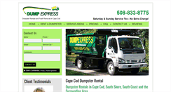 Desktop Screenshot of mydumpexpress.com