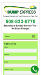 Mobile Screenshot of mydumpexpress.com